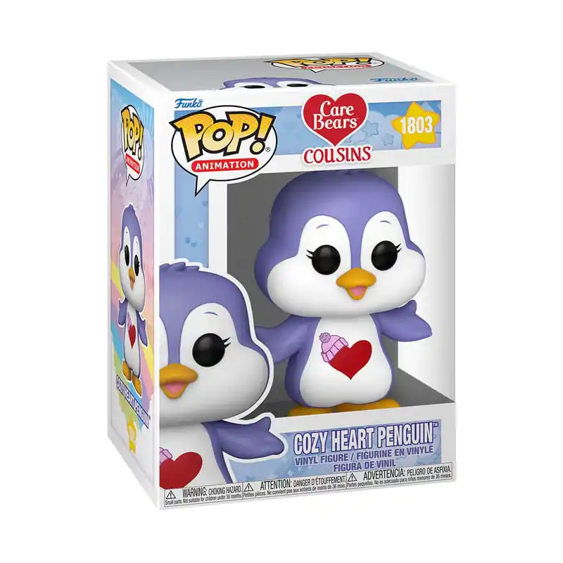 The Care Bears Funko POP! Animation Vinylová figúrka Cozy Heart Penguin 9 cm produktová fotografia