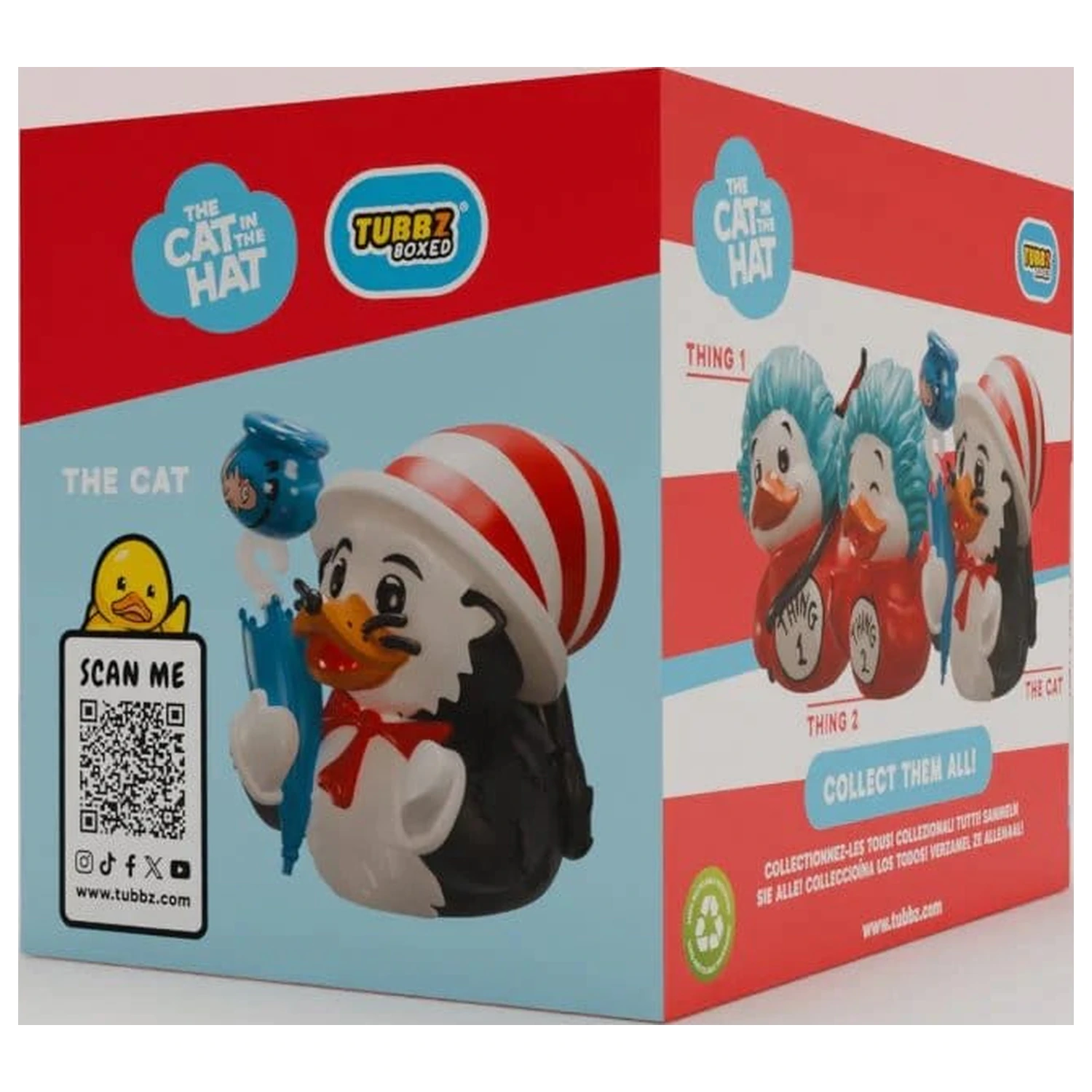 The Cat in the Hat Tubbz PVC figúrka v krabici vydanie 10 cm produktová fotografia