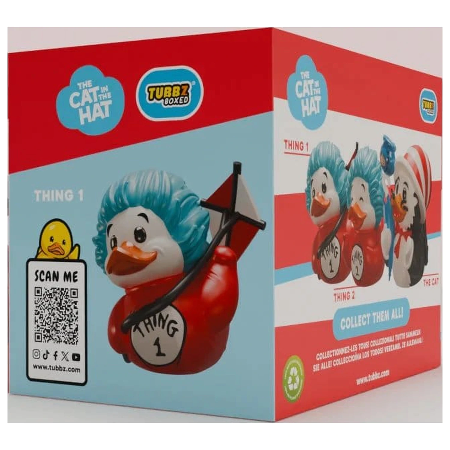 The Cat in the Hat Tubbz PVC Figúrka Thing 1 Boxed Edition 10 cm produktová fotografia