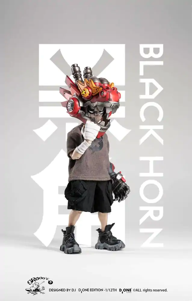 The Circle Action Figure Kit 1/12 Black Horn Year of the Loong Limited Edition 16 cm termékfotó