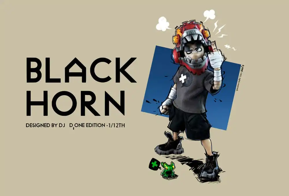 The Circle Action Figure Kit 1/12 Black Horn Year of the Loong Limited Edition 16 cm termékfotó