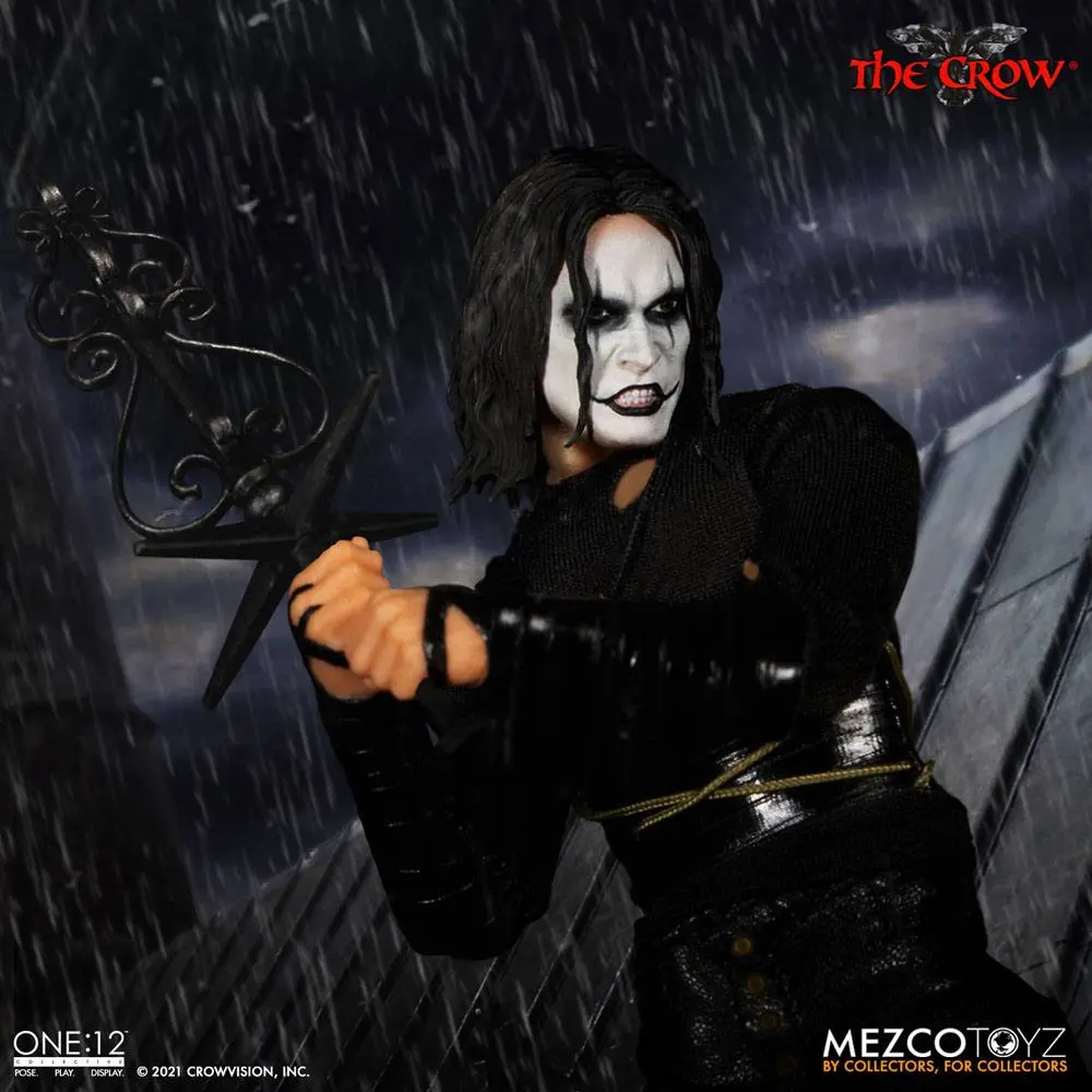 Akčná figúrka The Crow 1/12 Eric Draven 17 cm termékfotó