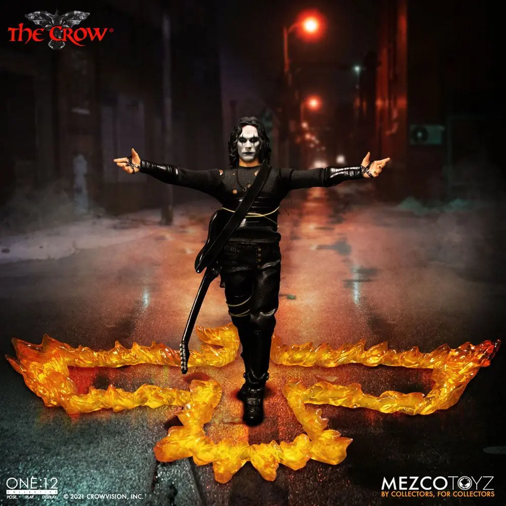 Akčná figúrka The Crow 1/12 Eric Draven 17 cm termékfotó