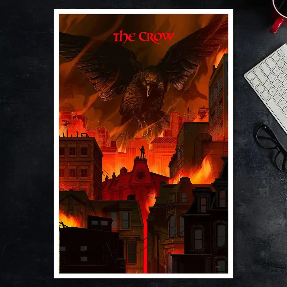 The Crow Art Print Devil's Night 41 x 61 cm - bez rámu produktová fotografia