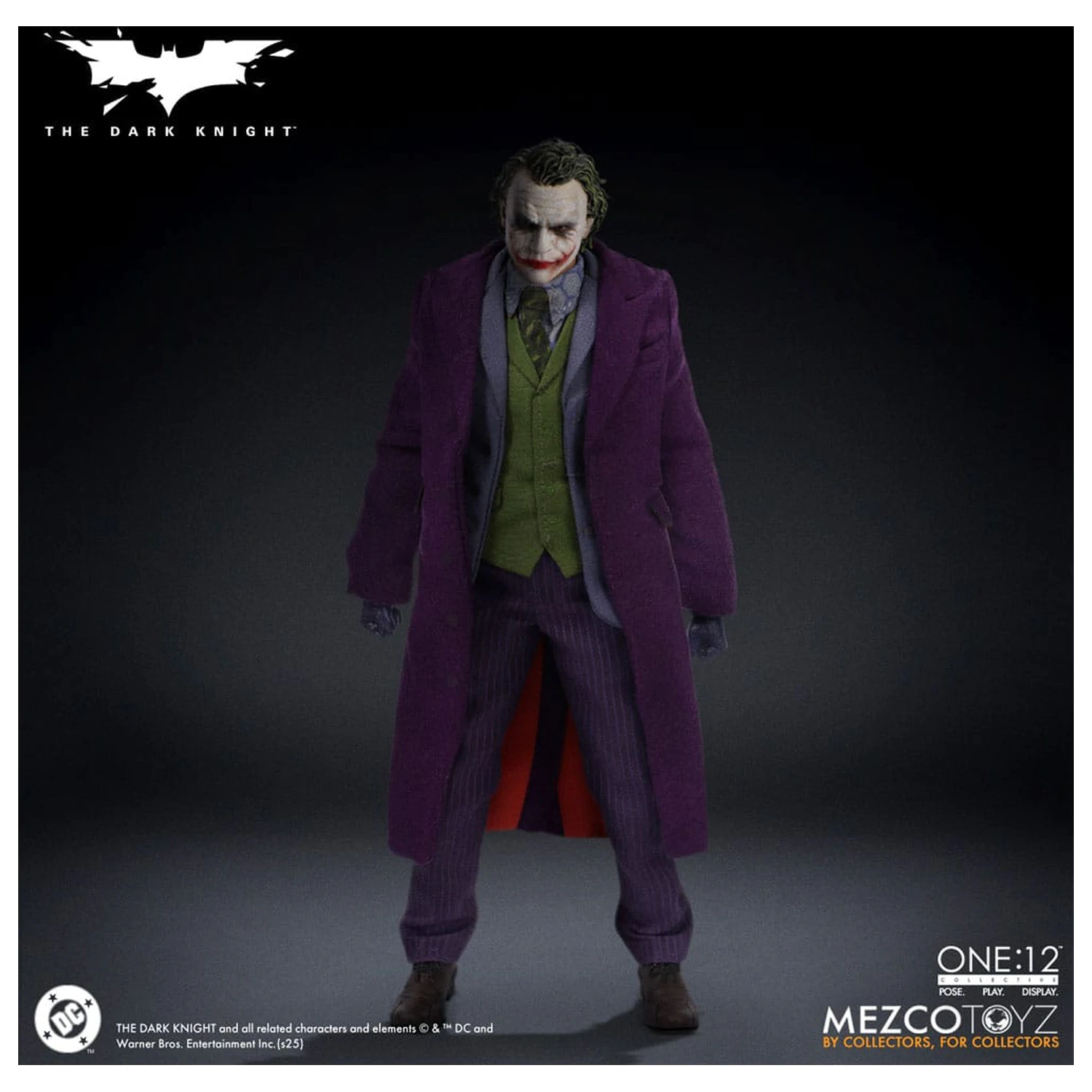 The Dark Knight akčná figúrka 1/12 Joker 17 cm produktová fotografia