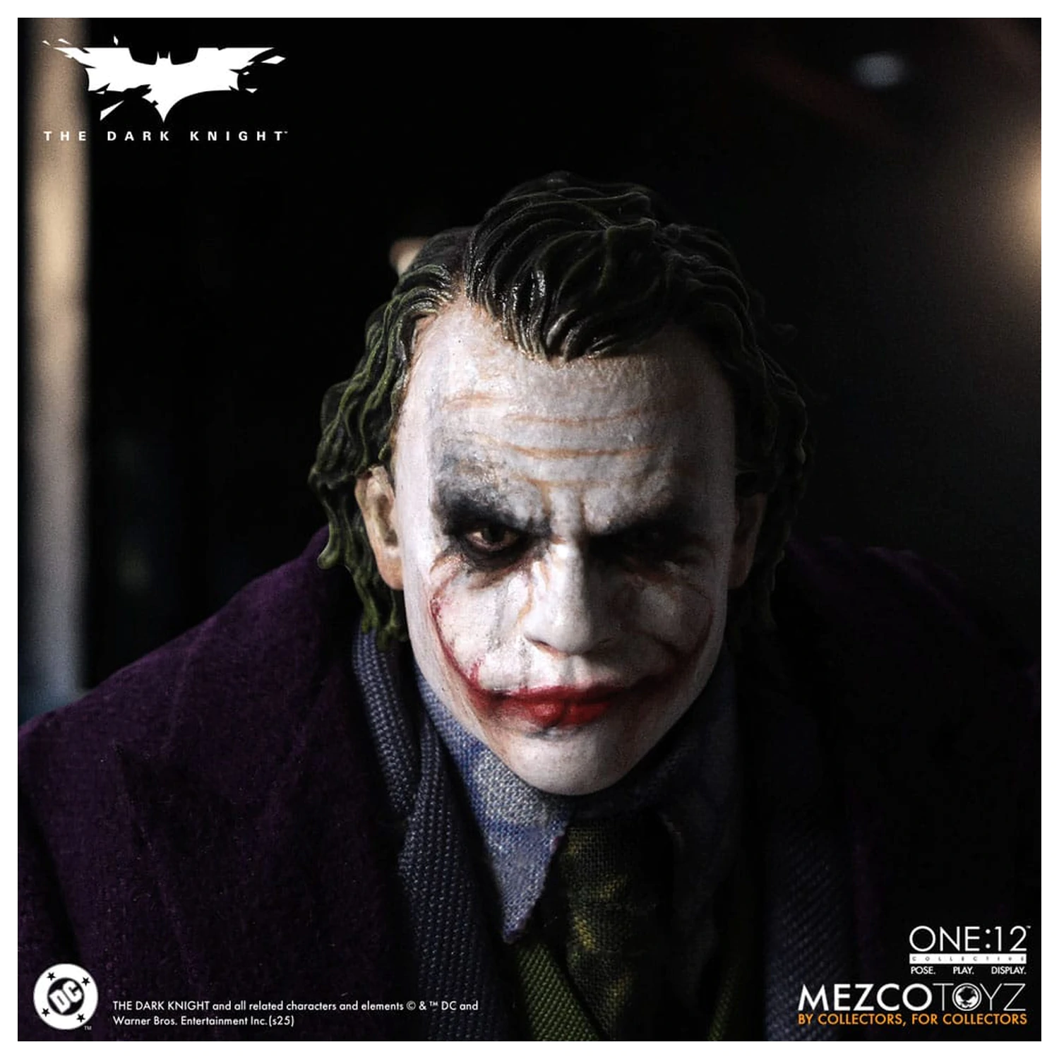 The Dark Knight akčná figúrka 1/12 Joker 17 cm produktová fotografia
