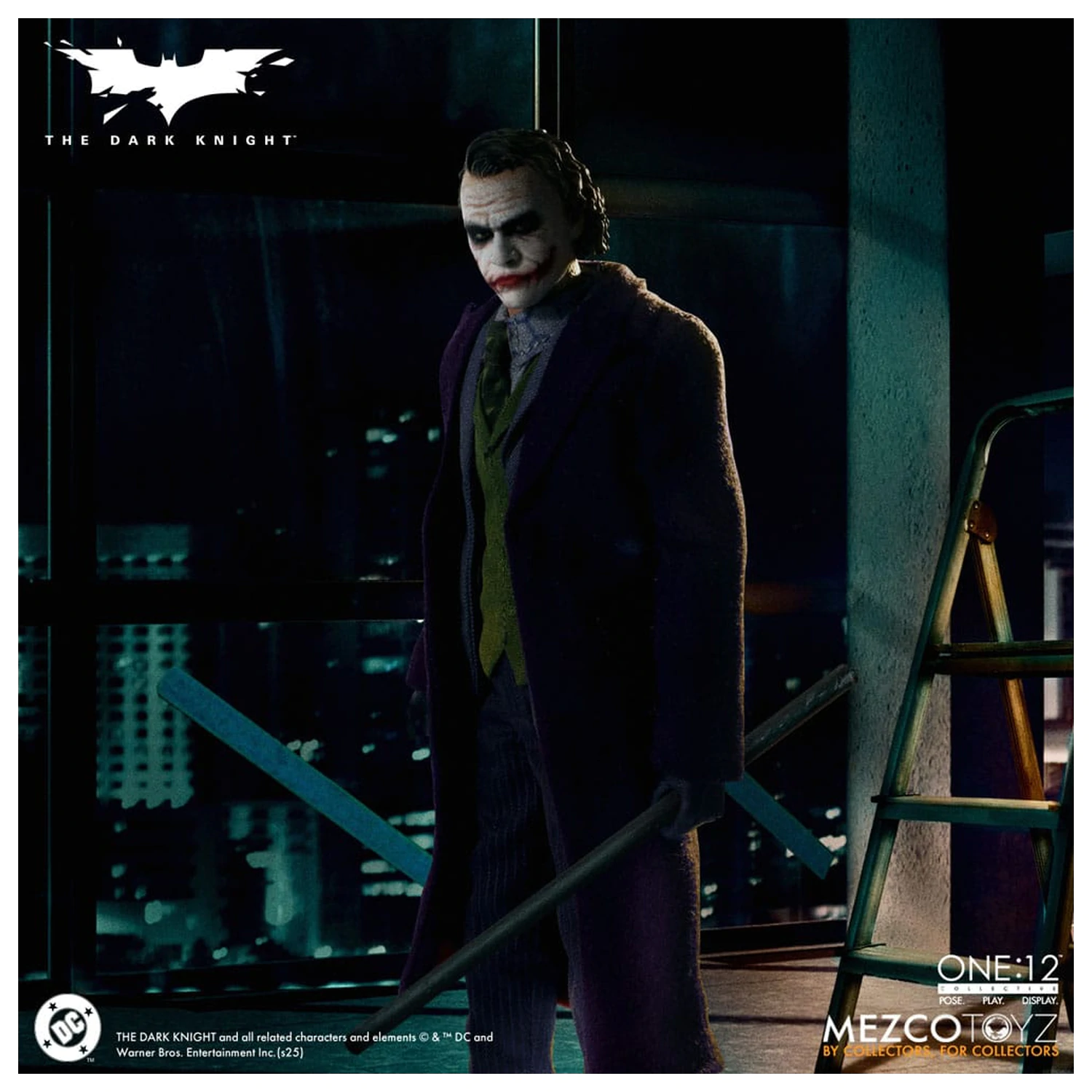 The Dark Knight akčná figúrka 1/12 Joker 17 cm produktová fotografia