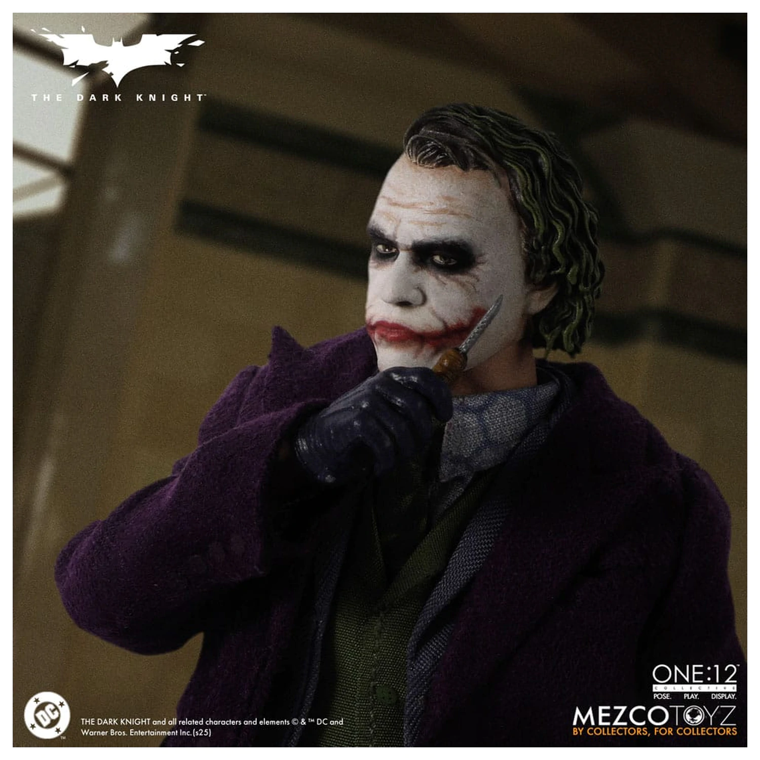 The Dark Knight akčná figúrka 1/12 Joker 17 cm produktová fotografia