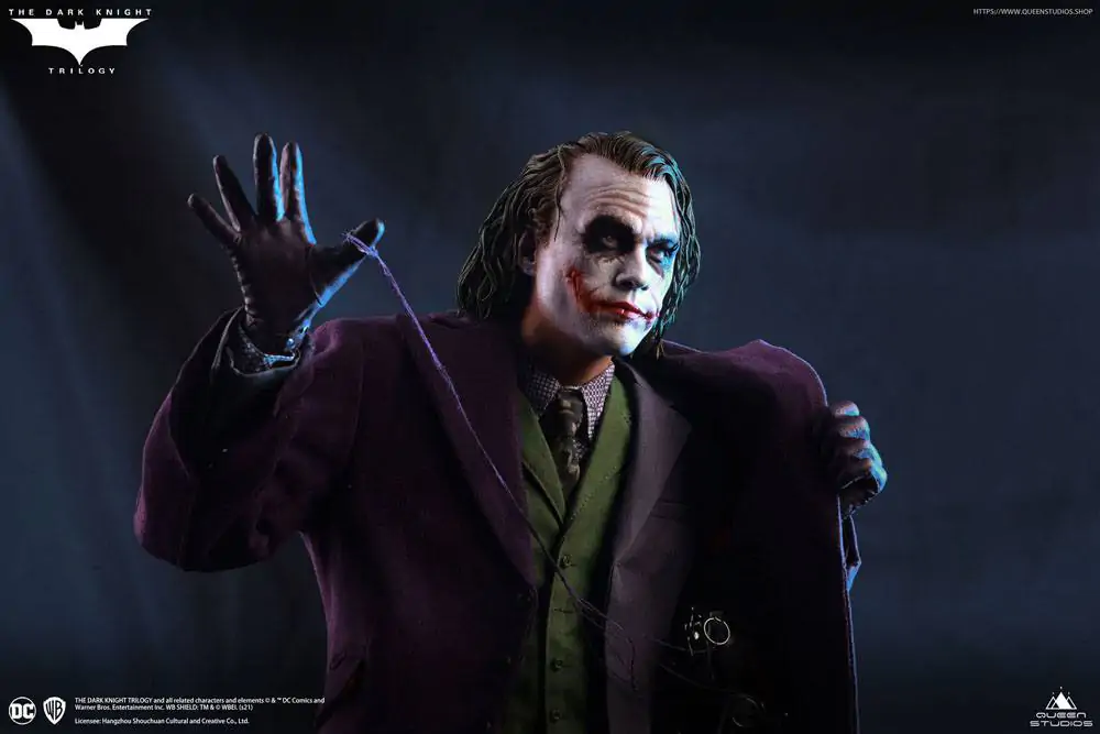 Socha The Dark Knight 1/4 Heath Ledger Joker Regular Edition 52 cm produktová fotografia