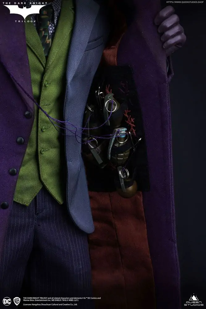 Socha The Dark Knight 1/4 Heath Ledger Joker Regular Edition 52 cm produktová fotografia