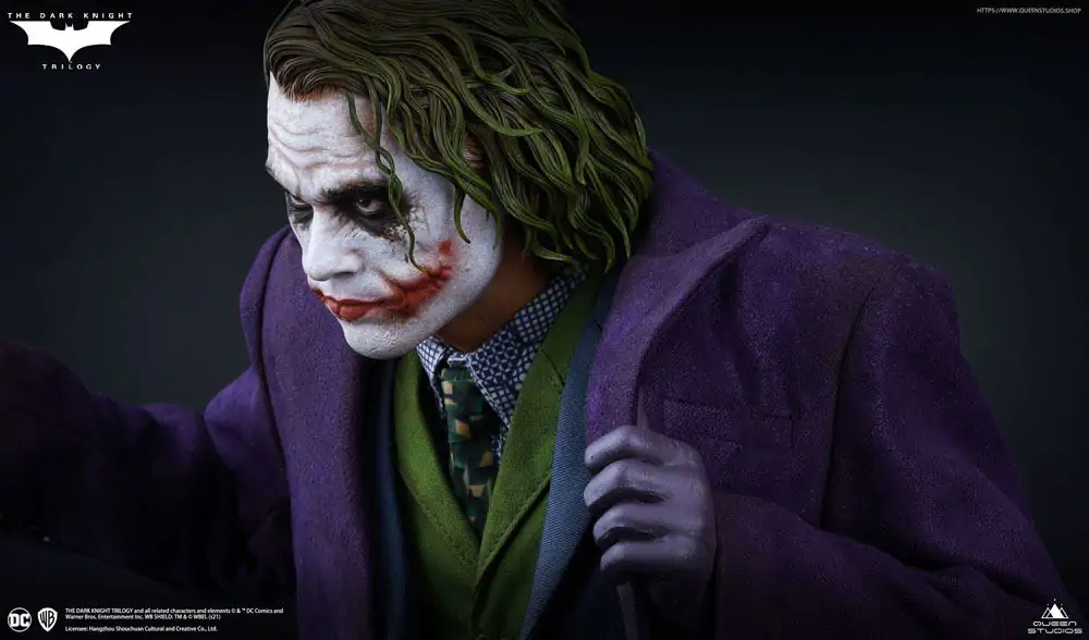 Socha The Dark Knight 1/4 Heath Ledger Joker Regular Edition 52 cm produktová fotografia