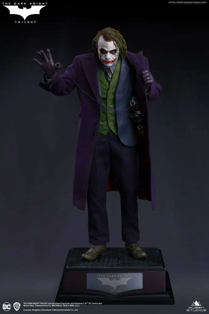 Socha The Dark Knight 1/4 Heath Ledger Joker Regular Edition 52 cm produktová fotografia