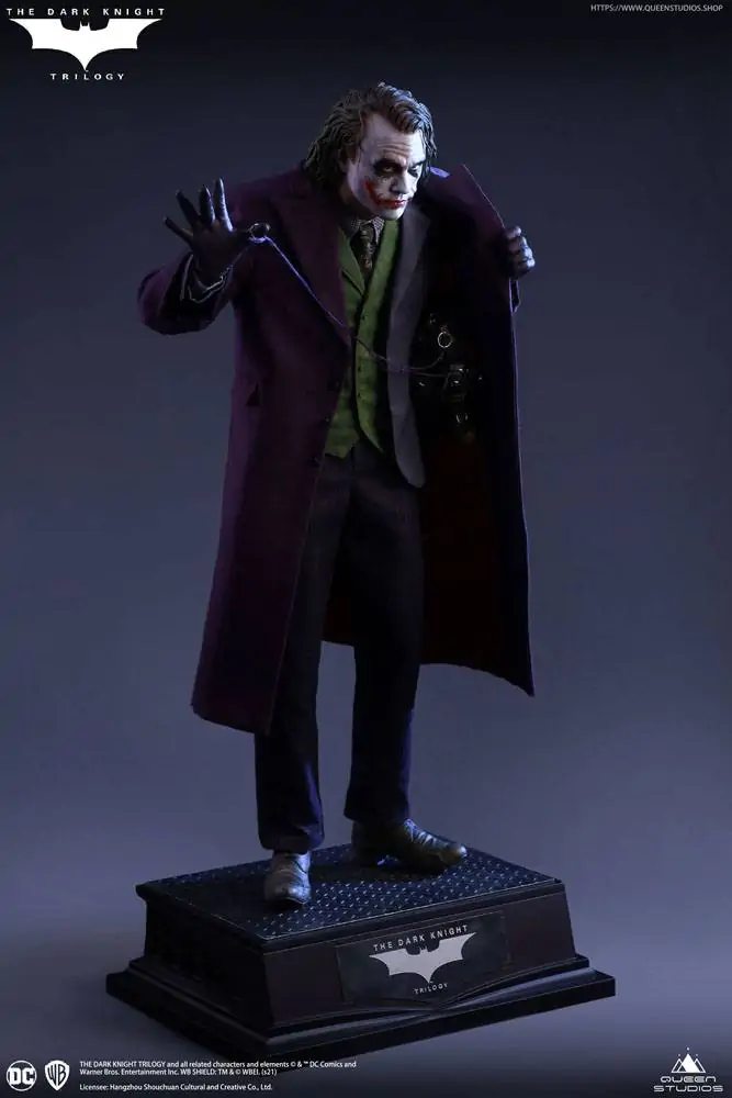 Socha The Dark Knight 1/4 Heath Ledger Joker Regular Edition 52 cm produktová fotografia