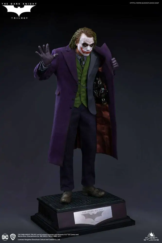 Socha The Dark Knight 1/4 Heath Ledger Joker Regular Edition 52 cm produktová fotografia