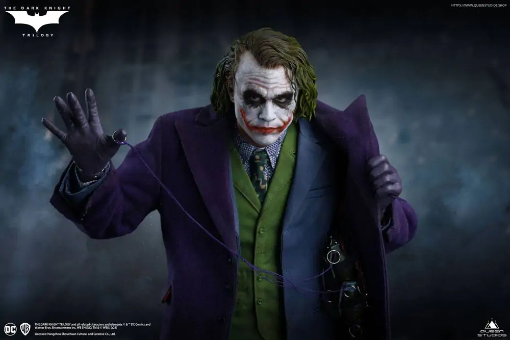 Socha The Dark Knight 1/4 Heath Ledger Joker Regular Edition 52 cm produktová fotografia