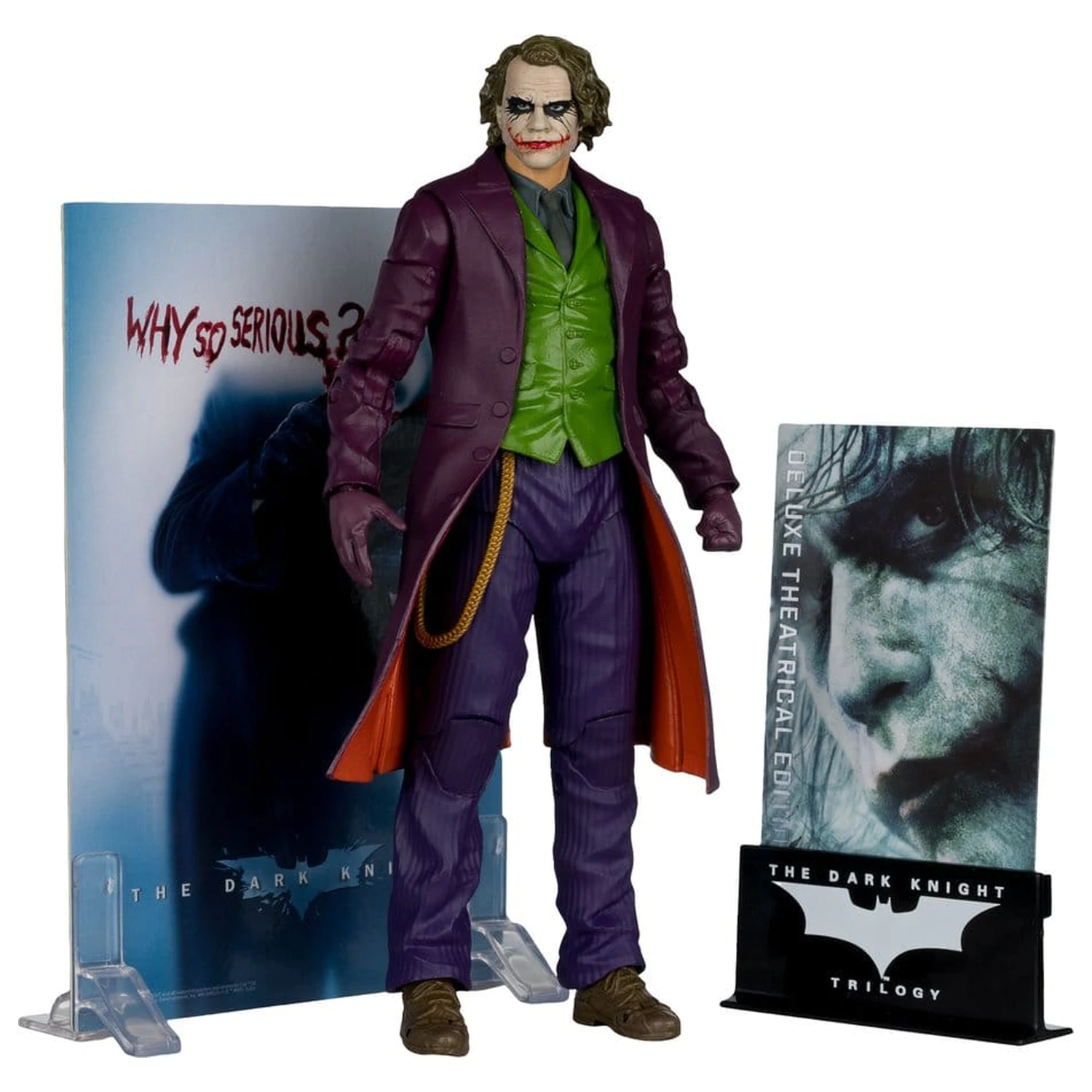 The Dark Knight DC Multiverse Deluxe Theatrical Edition Akčná figúrka Joker 18 cm produktová fotografia