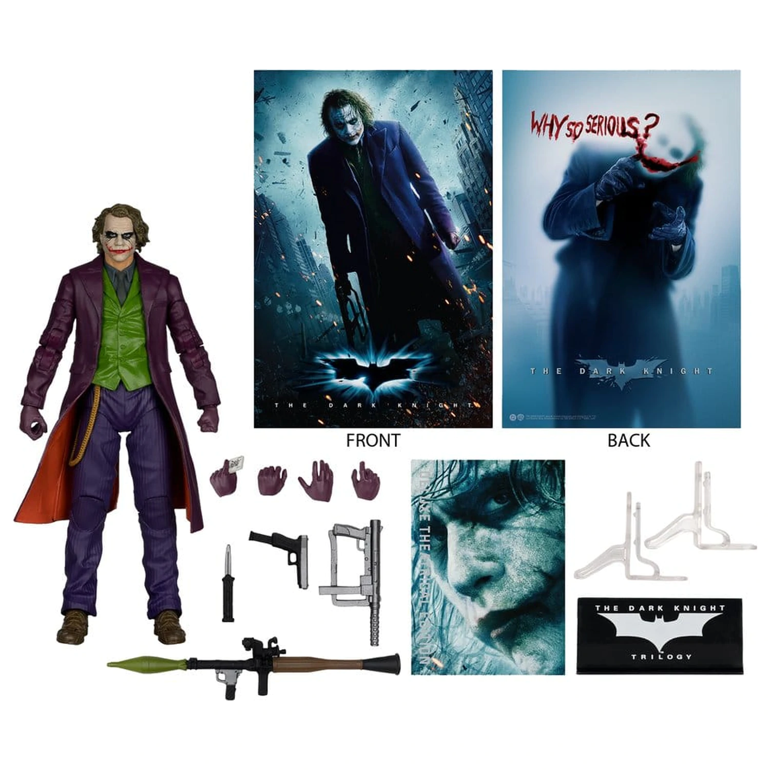 The Dark Knight DC Multiverse Deluxe Theatrical Edition Akčná figúrka Joker 18 cm produktová fotografia