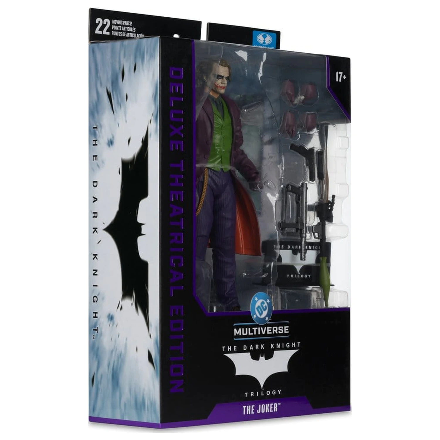 The Dark Knight DC Multiverse Deluxe Theatrical Edition Akčná figúrka Joker 18 cm produktová fotografia