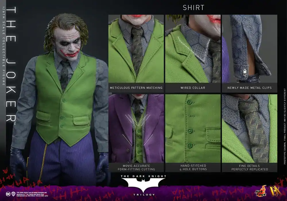 The Dark Knight DX Akčná figúrka 1/6 The Joker 31 cm produktová fotografia