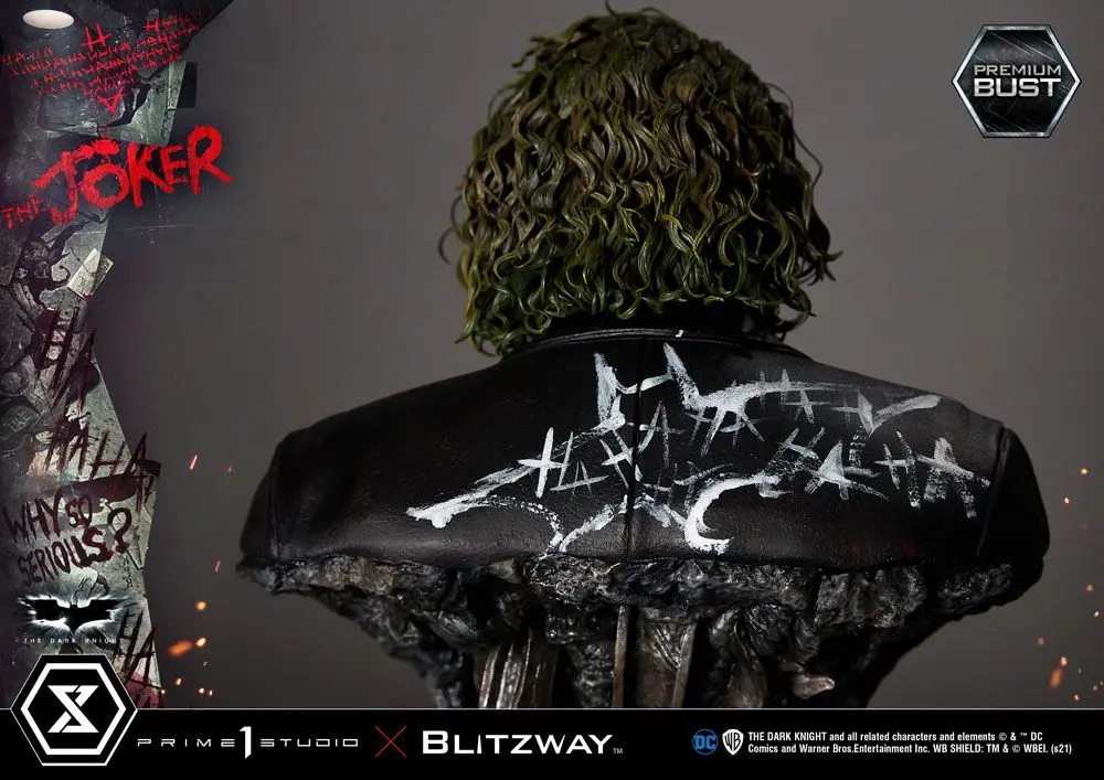 The Dark Knight Premium Busta The Joker 26 cm produktová fotografia