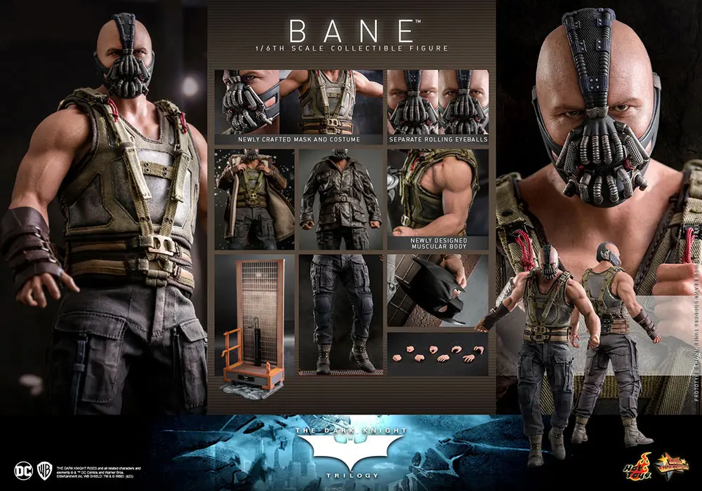 The Dark Knight Trilogy Movie Masterpiece Akčná Figúrka 1/6 Bane 31 cm produktová fotografia