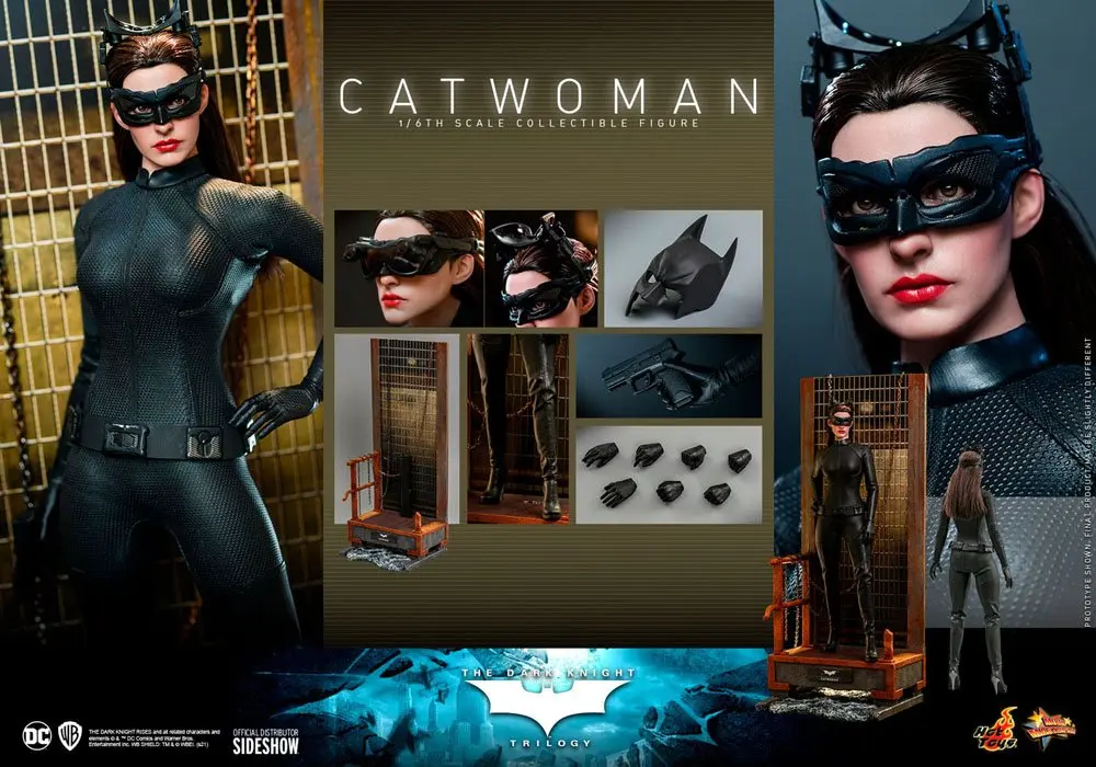 The Dark Knight Trilogy Movie Masterpiece Action Figure 1/6 Catwoman 29 cm termékfotó