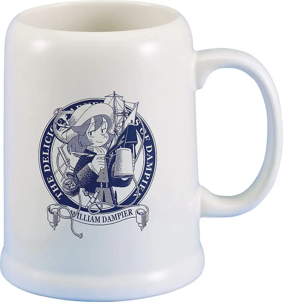 The Delicious Adventures of Dampier Pivný krígeľ Original Illustration produktová fotografia