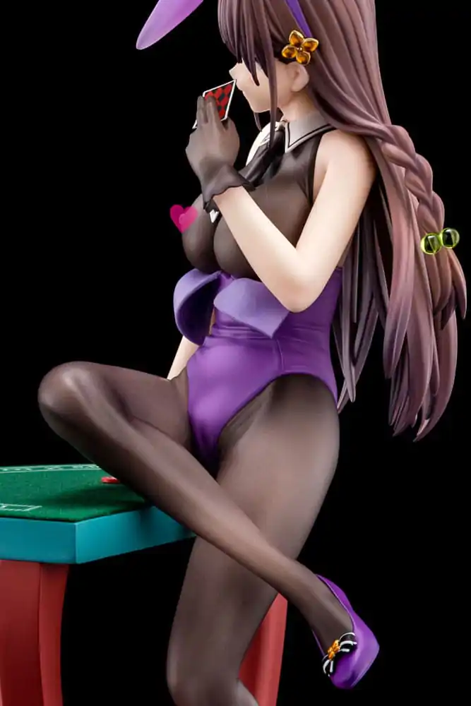 The Demon Sword Master of Excalibur Academy Socha 1/6 Elfine Phillet wearing flower's purple bunny costume with Nip Slip Gimmick System 17 cm produktová fotografia