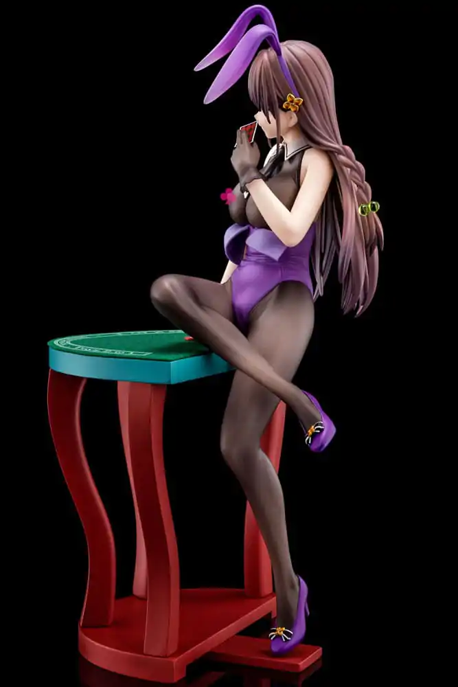 The Demon Sword Master of Excalibur Academy Socha 1/6 Elfine Phillet wearing flower's purple bunny costume with Nip Slip Gimmick System 17 cm produktová fotografia