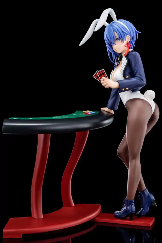 The Demon Sword Master of Excalibur Academy Statue 1/6 Sakuya Sieglinde wearing lapis lazuli blue bunny costume with Nip Slip Gimmick System 25 cmSoška The Demon Sword Master of Excalibur Academy 1/6 Sakuya Sieglinde v lapis lazuli modrom zajačikom kostýme s Nip Slip Gimmick System 25 cm produktová fotografia