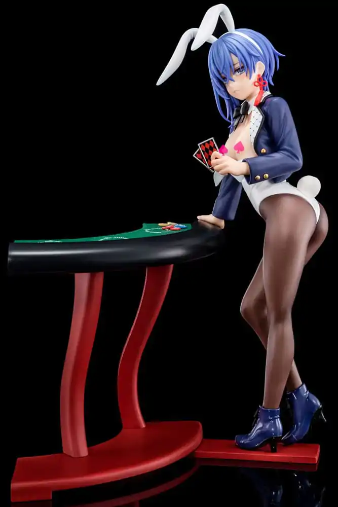 The Demon Sword Master of Excalibur Academy Statue 1/6 Sakuya Sieglinde wearing lapis lazuli blue bunny costume with Nip Slip Gimmick System 25 cmSoška The Demon Sword Master of Excalibur Academy 1/6 Sakuya Sieglinde v lapis lazuli modrom zajačikom kostýme s Nip Slip Gimmick System 25 cm produktová fotografia