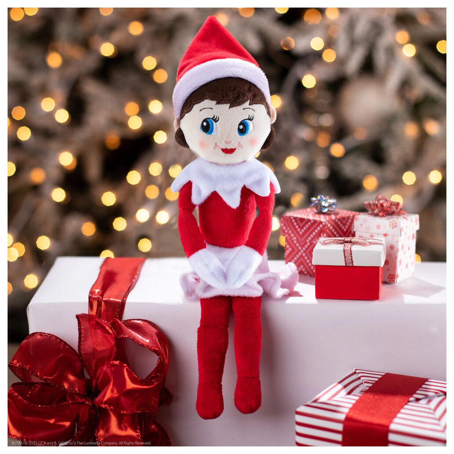 The Elf On the Shelf Elf Girl plyšová hračka 34cm produktová fotografia