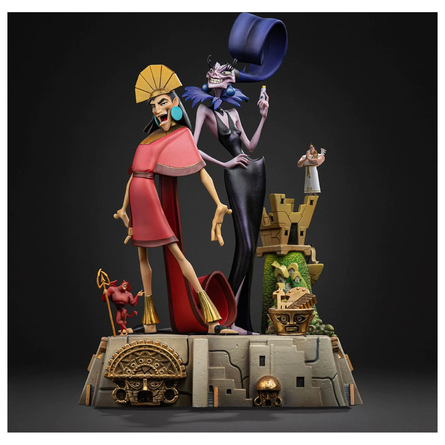 The Emperor's New Groove Deluxe Art Scale Socha 1/10 Kuzco & Yzma 28 cm produktová fotografia