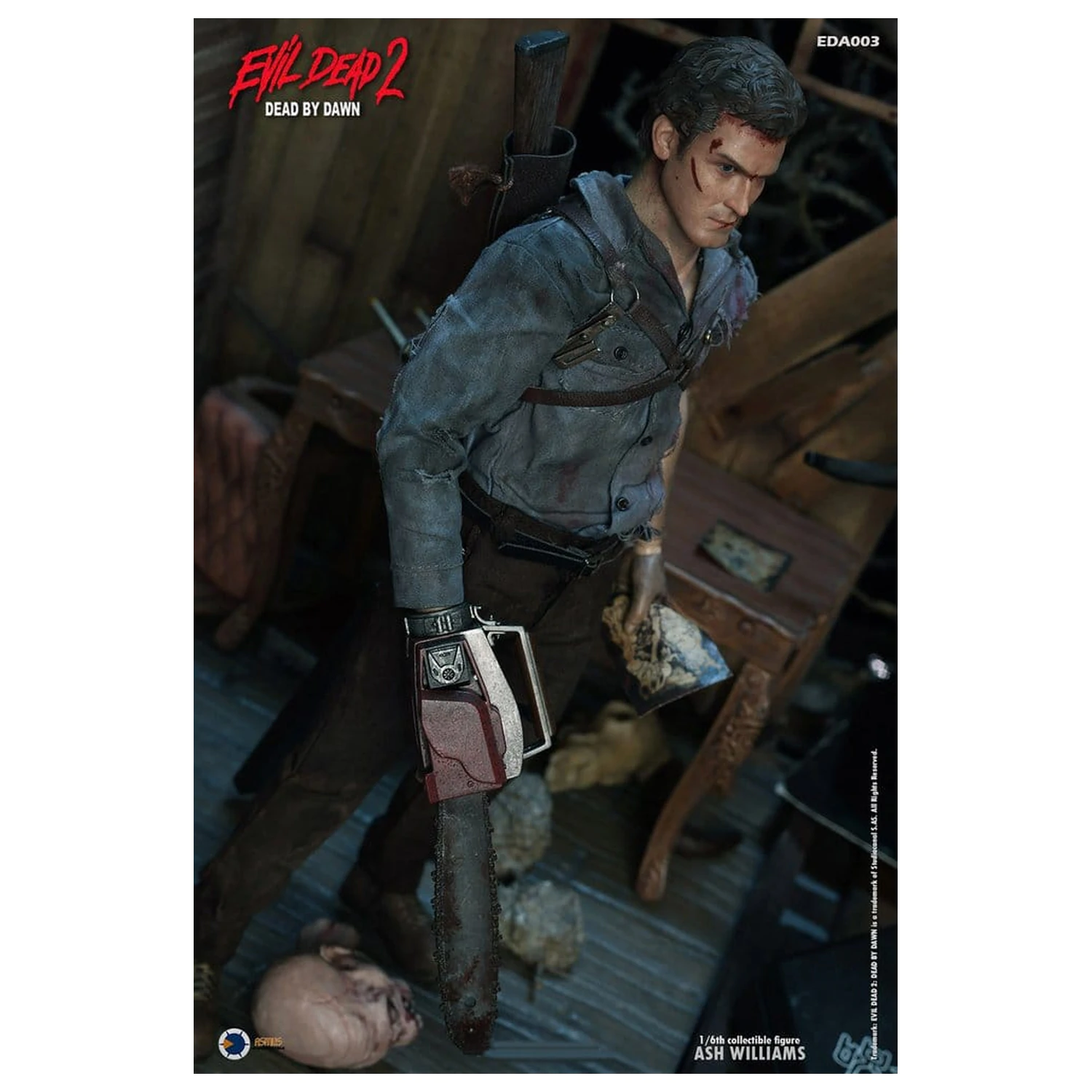 The Evil Dead II akčná figúrka 1/6 Ash Williams 31 cm produktová fotografia