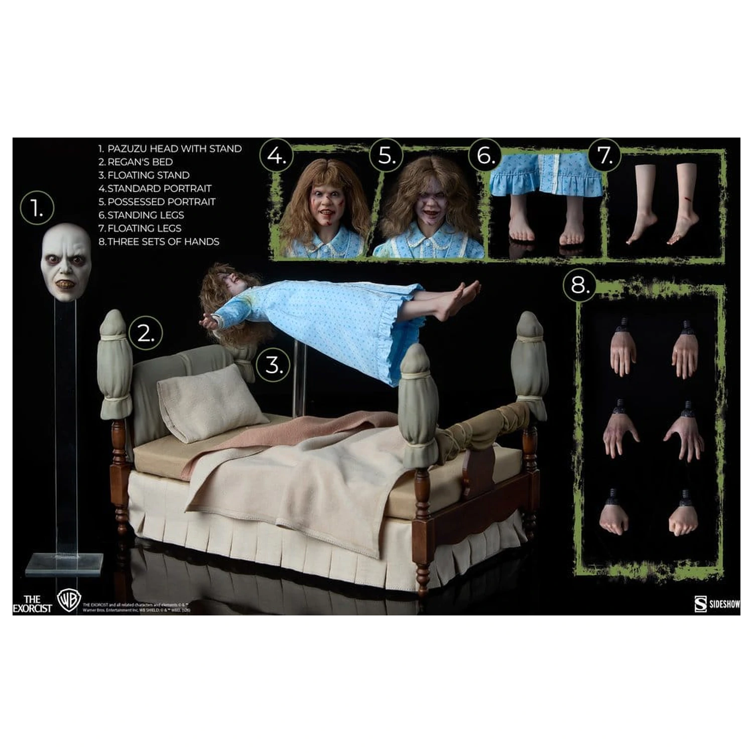 The Exorcist akčná figúrka 1/6 Regan MacNeil (Deluxe Edition) 23 cm produktová fotografia