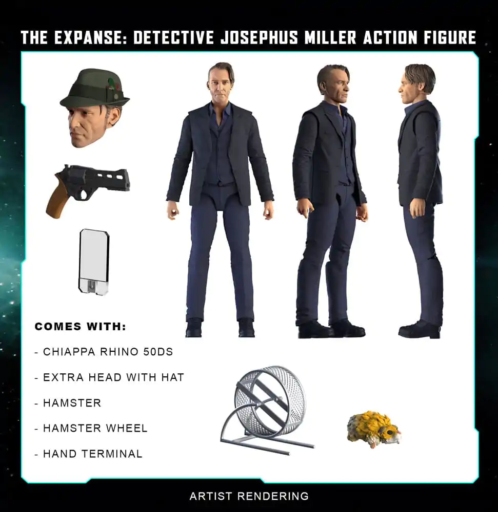 The Expanse Akčná figúrka Detektív Josephus Miller 20 cm termékfotó