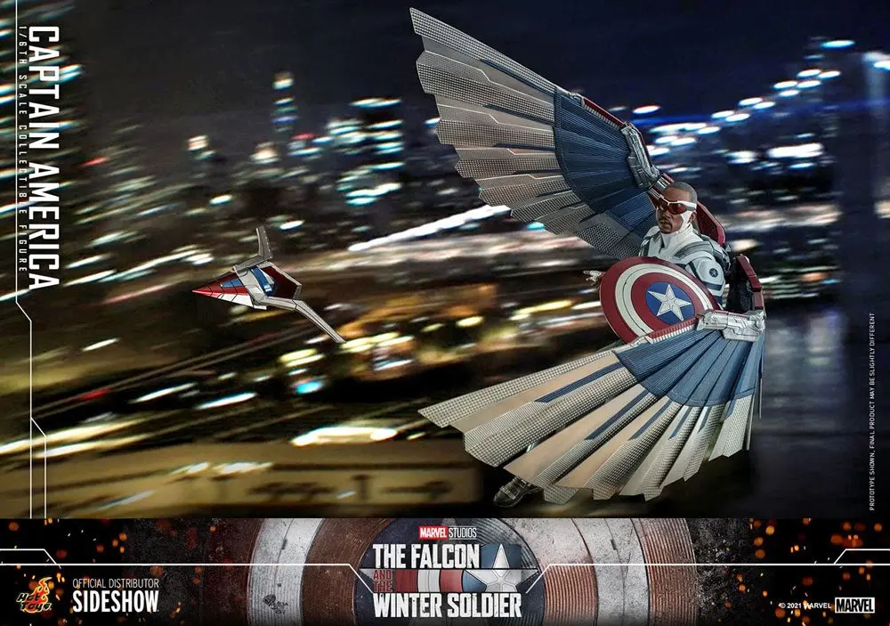 The Falcon and The Winter Soldier Akčná figúrka 1/6 Captain America 30 cm termékfotó