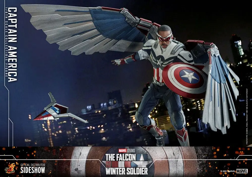 The Falcon and The Winter Soldier Akčná figúrka 1/6 Captain America 30 cm termékfotó