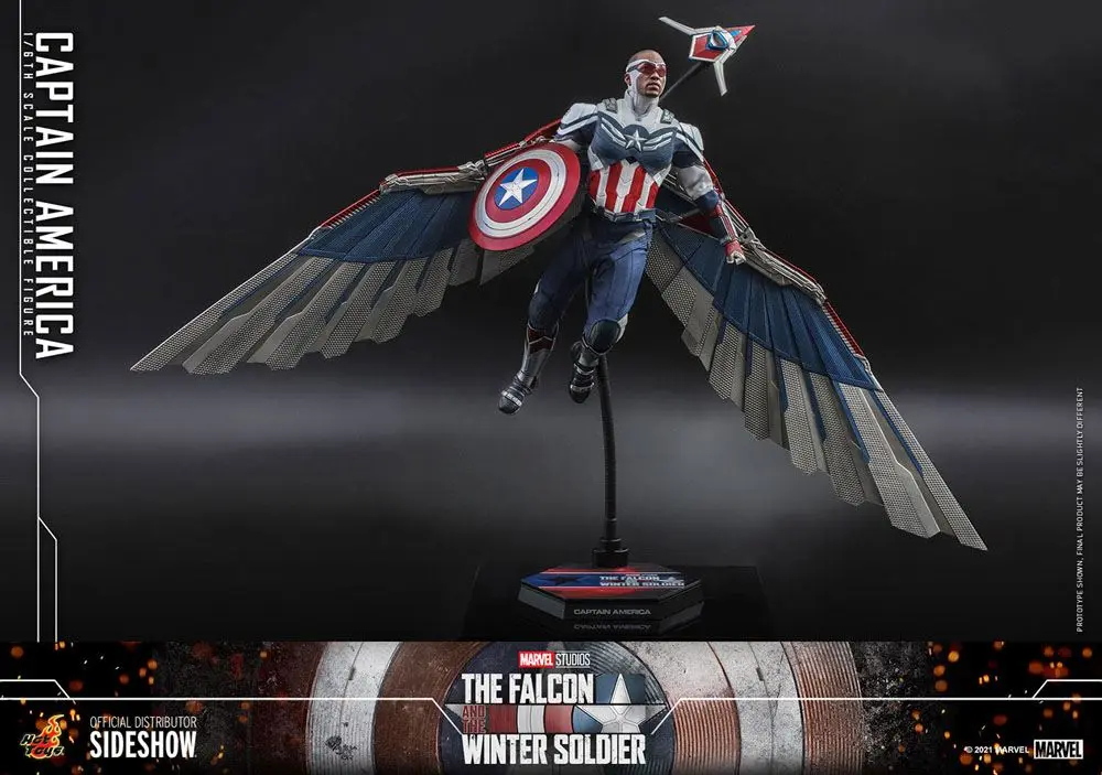 The Falcon and The Winter Soldier Akčná figúrka 1/6 Captain America 30 cm termékfotó