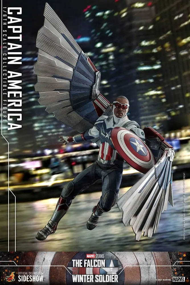 The Falcon and The Winter Soldier Akčná figúrka 1/6 Captain America 30 cm termékfotó