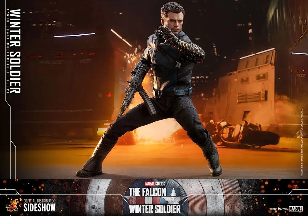 The Falcon and The Winter Soldier Akčná figúrka 1/6 Winter Soldier 30 cm produktová fotografia