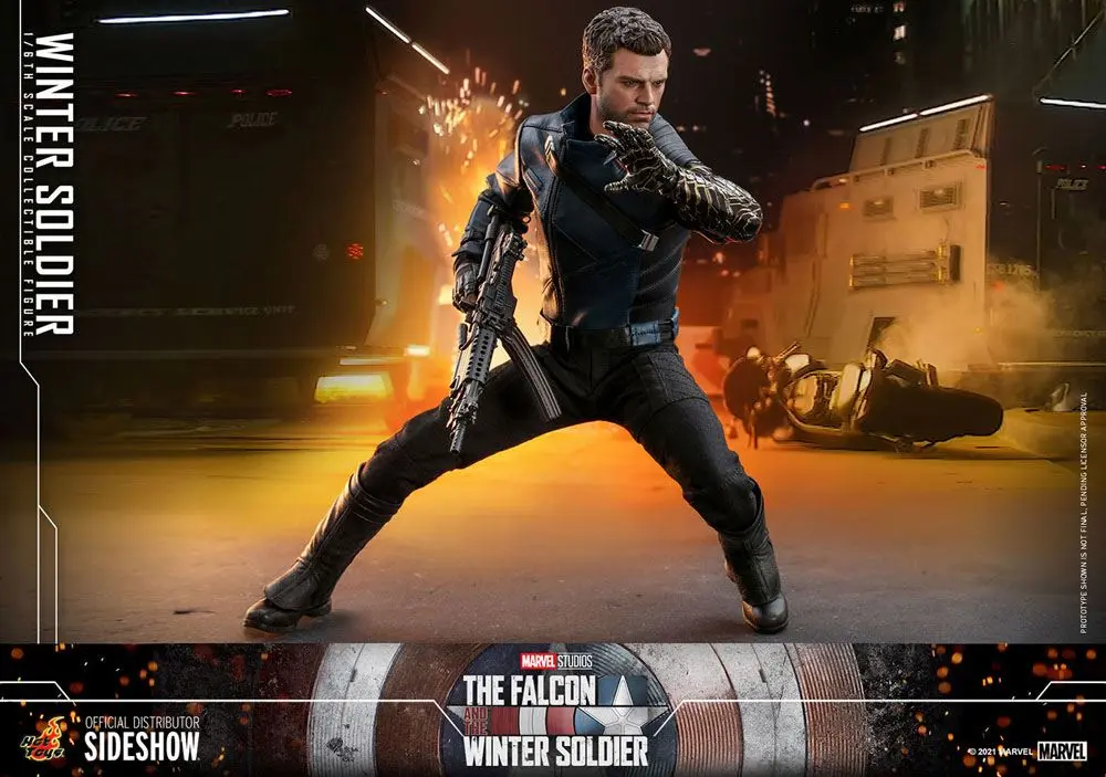 The Falcon and The Winter Soldier Akčná figúrka 1/6 Winter Soldier 30 cm produktová fotografia
