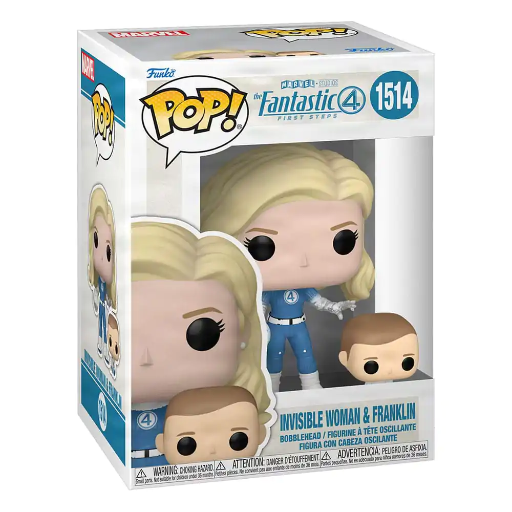 The Fantastic Four: First Steps Funko POP! & Buddy Marvel Vinyl Figúrka Invisible Woman & Franklin 9 cm produktová fotografia