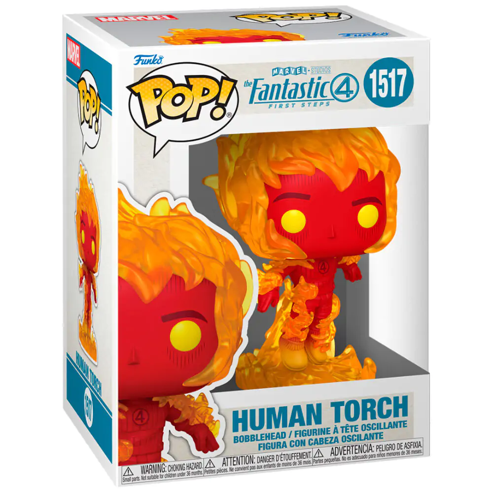 The Fantastic Four: First Steps Funko POP! Marvel Vinyl Figúrka Human Torch 9 cm produktová fotografia