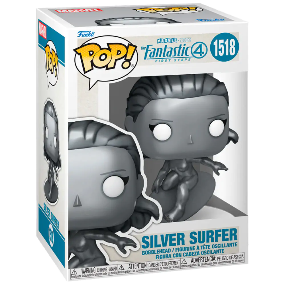 The Fantastic Four: First Steps Funko POP! Marvel Vinyl Figúrka Silver Surfer 9 cm produktová fotografia