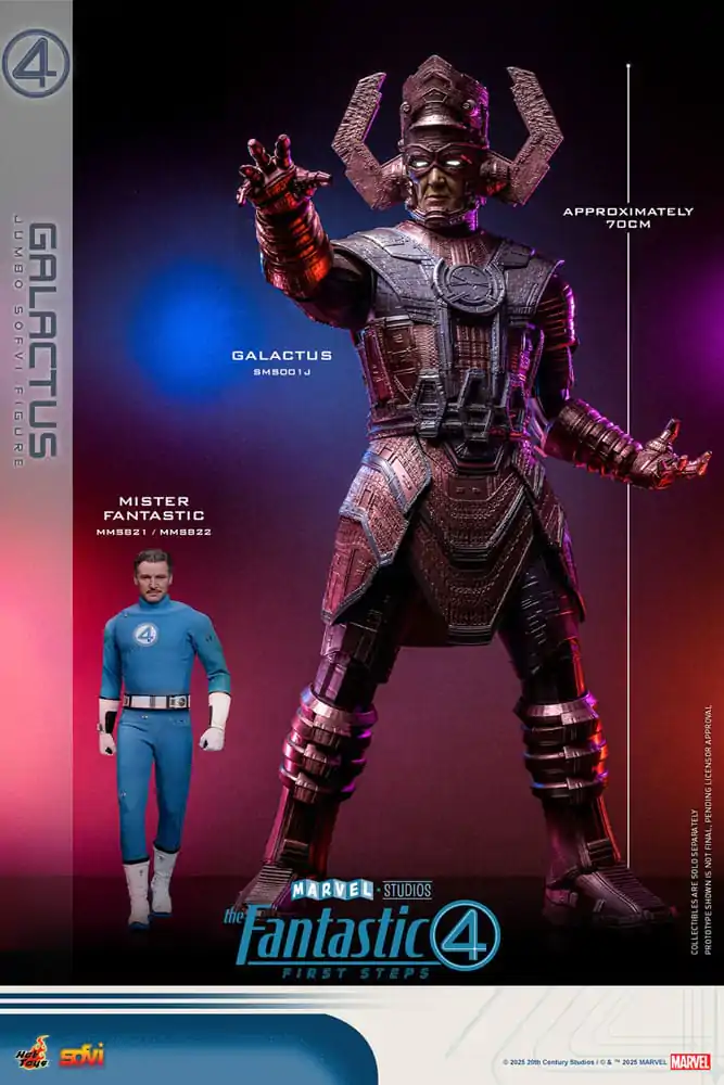 The Fantastic Four: First Steps Jumbo Sofvi Masterpiece Vinyl Figúrka Galactus 70 cm produktová fotografia