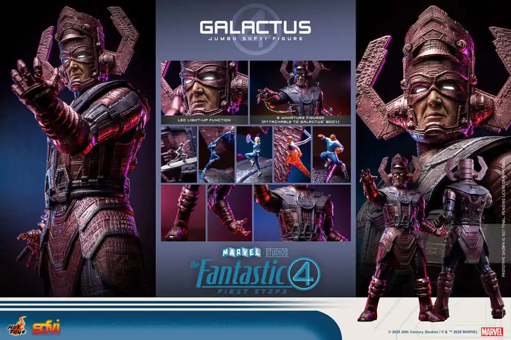 The Fantastic Four: First Steps Jumbo Sofvi Masterpiece Vinyl Figúrka Galactus 70 cm produktová fotografia