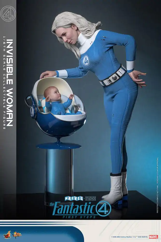 The Fantastic Four: First Steps Movie Masterpiece akčná figúrka 1/6 Invisible Woman 28 cm produktová fotografia