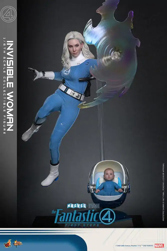 The Fantastic Four: First Steps Movie Masterpiece akčná figúrka 1/6 Invisible Woman 28 cm produktová fotografia