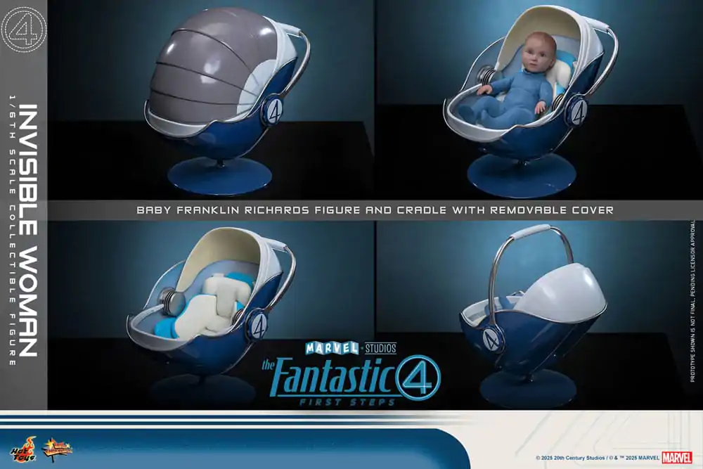 The Fantastic Four: First Steps Movie Masterpiece akčná figúrka 1/6 Invisible Woman 28 cm produktová fotografia